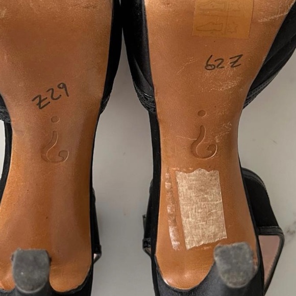 MOSCHINO Vintage Stiletto Sandal Heels - Picture 5 of 5